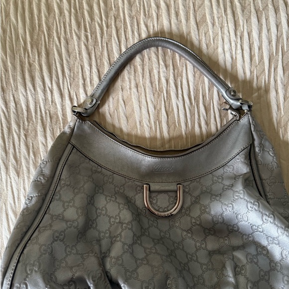 Gucci Gray Hobo Bag - Picture 1 of 2